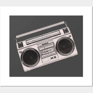 Boombox Posters and Art